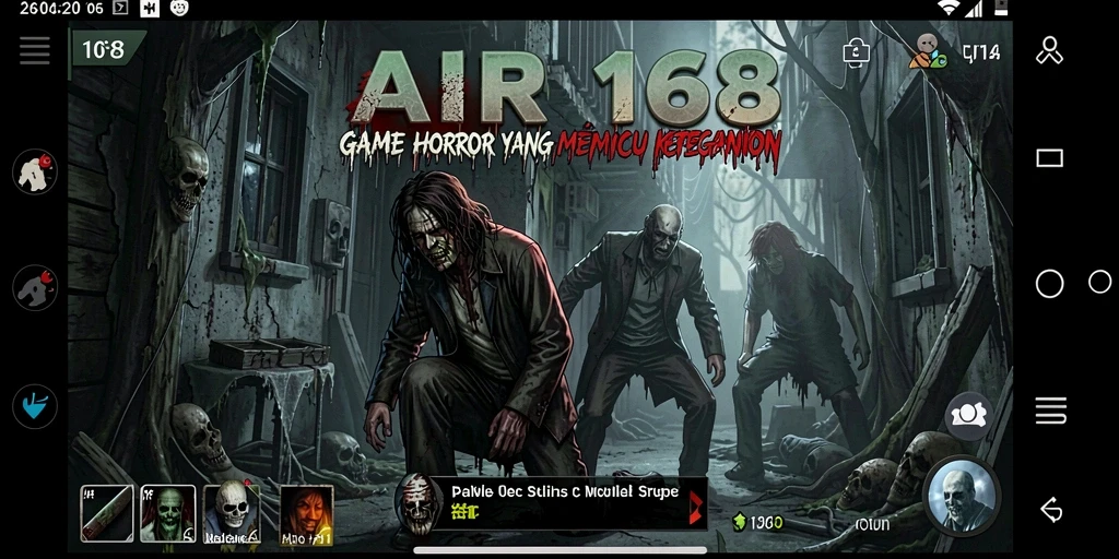 Gambar menangkap detail gameplay yang mencekam dan atmosfer Horror.