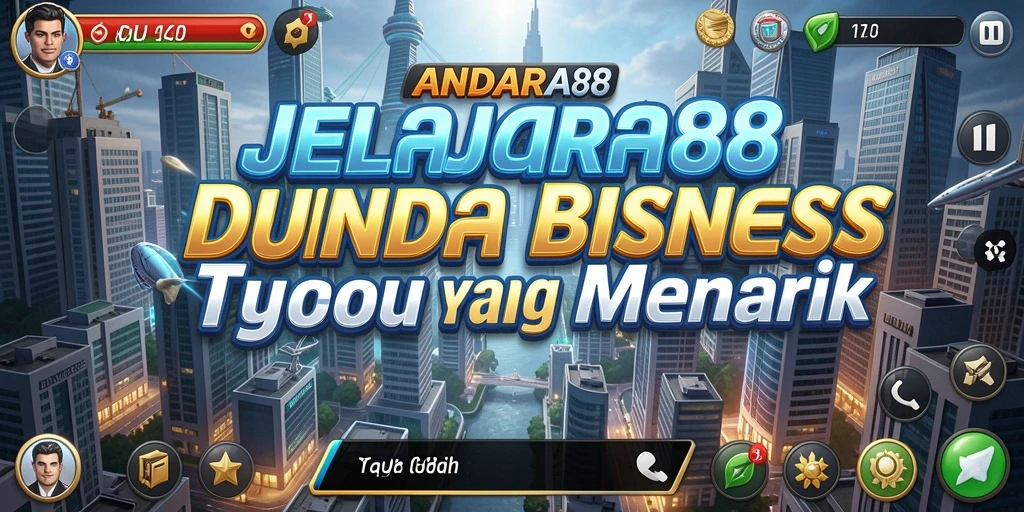 Gameplay Tycoon yang seru dan menantang di ANDARA88.