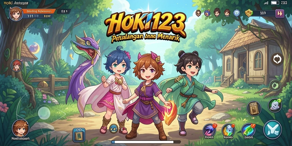 Tampilan screenshot HOKI123 yang menampilkan aksi seru gameplay Anime.