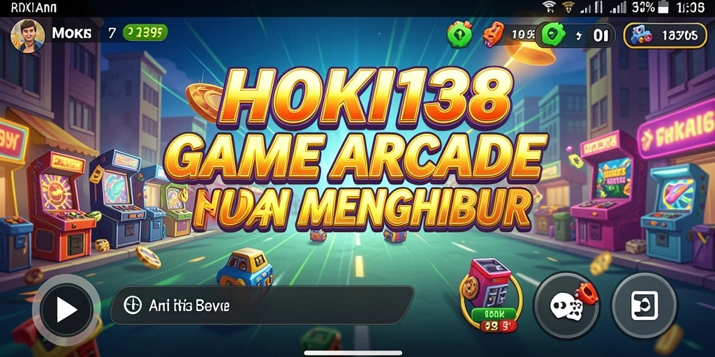 Tampilan gameplay HOKI138 yang seru dan penuh warna.