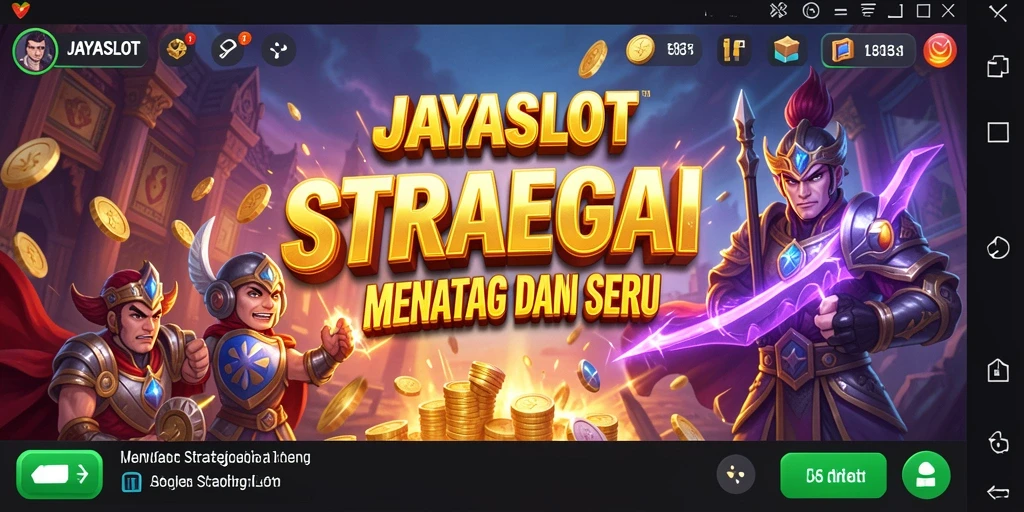 Gameplay seru dan menantang di JAYASLOT dengan banyak strategi.
