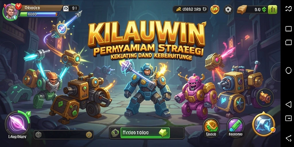 Gambaran menarik gameplay SLG KILAUWIN dengan berbagai tantangan.