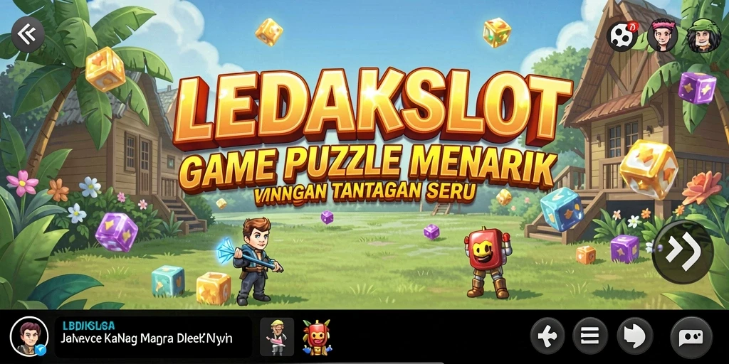 Tampilan gameplay <strong>LEDAKSLOT</strong> dengan berbagai teka-teki menantang.