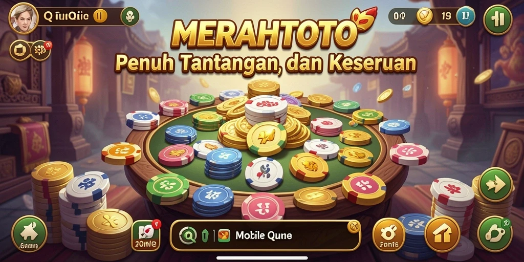 Tampilan gameplay QiuQiu yang menarik dan menantang.