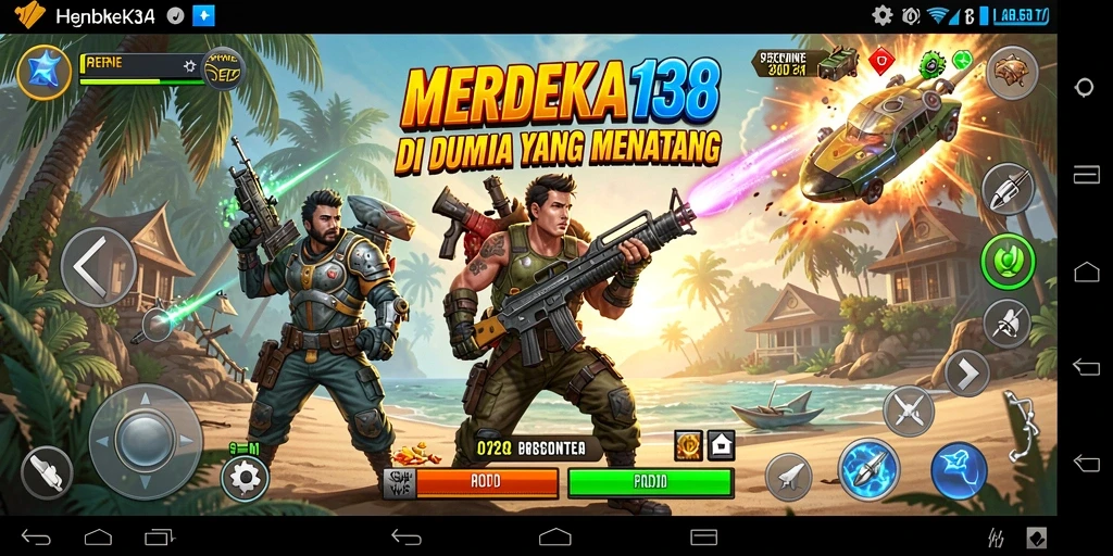 Tangkapan layar dari gameplay seru MERDEKA138 dalam petualangan.