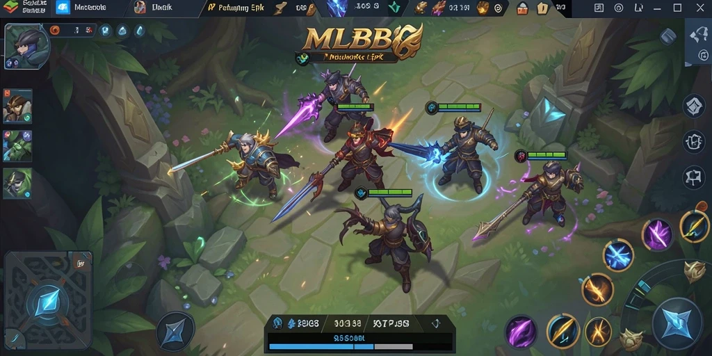 Tangkapan layar gameplay MLBB8 yang menampilkan aksi pertempuran seru.