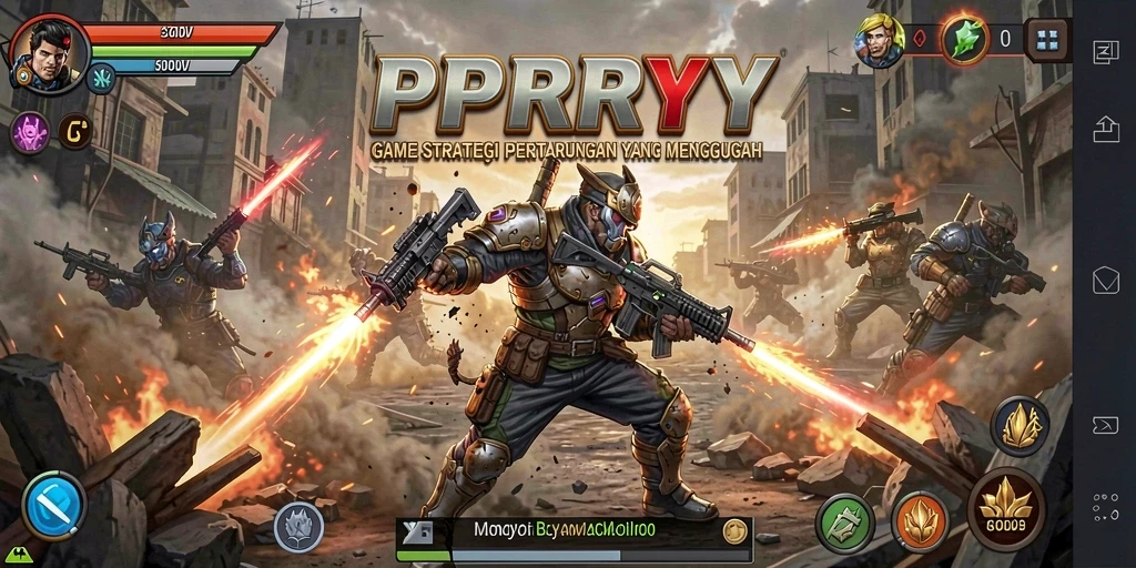 Tampilan gameplay mendebarkan dari PPRRYY dengan aksi strategi yang seru.