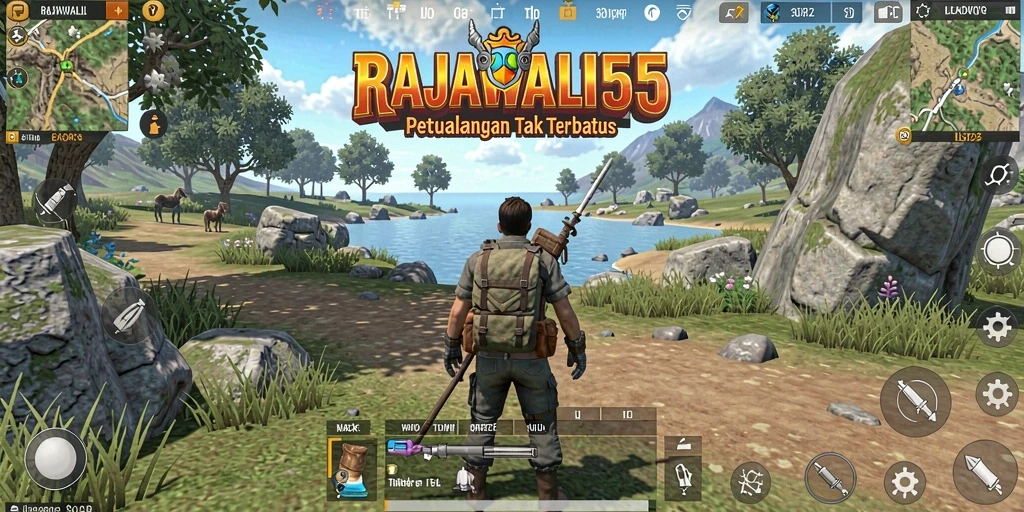 Menampilkan gameplay mendebarkan di dunia terbuka RAJAWALI55.