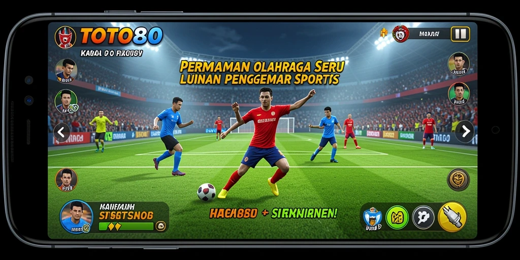 Screenshot gameplay TOTO80 yang menggambarkan duel seru dalam olahraga.