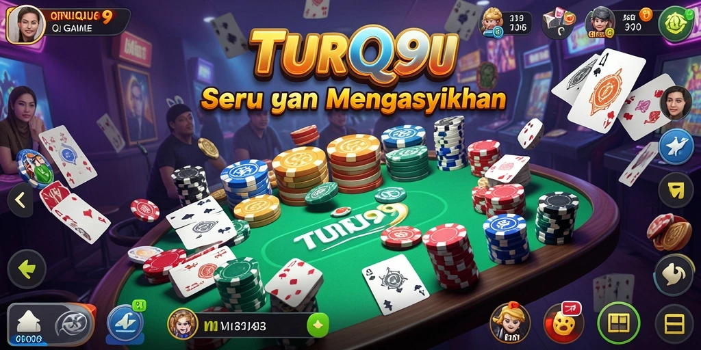 Tampilan gameplay QiuQiu yang menarik dan seru.