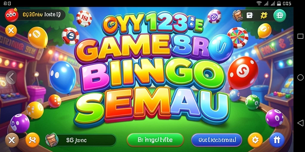 Screenshot gameplay YY123 menampilkan suasana Bingo yang menyenangkan.